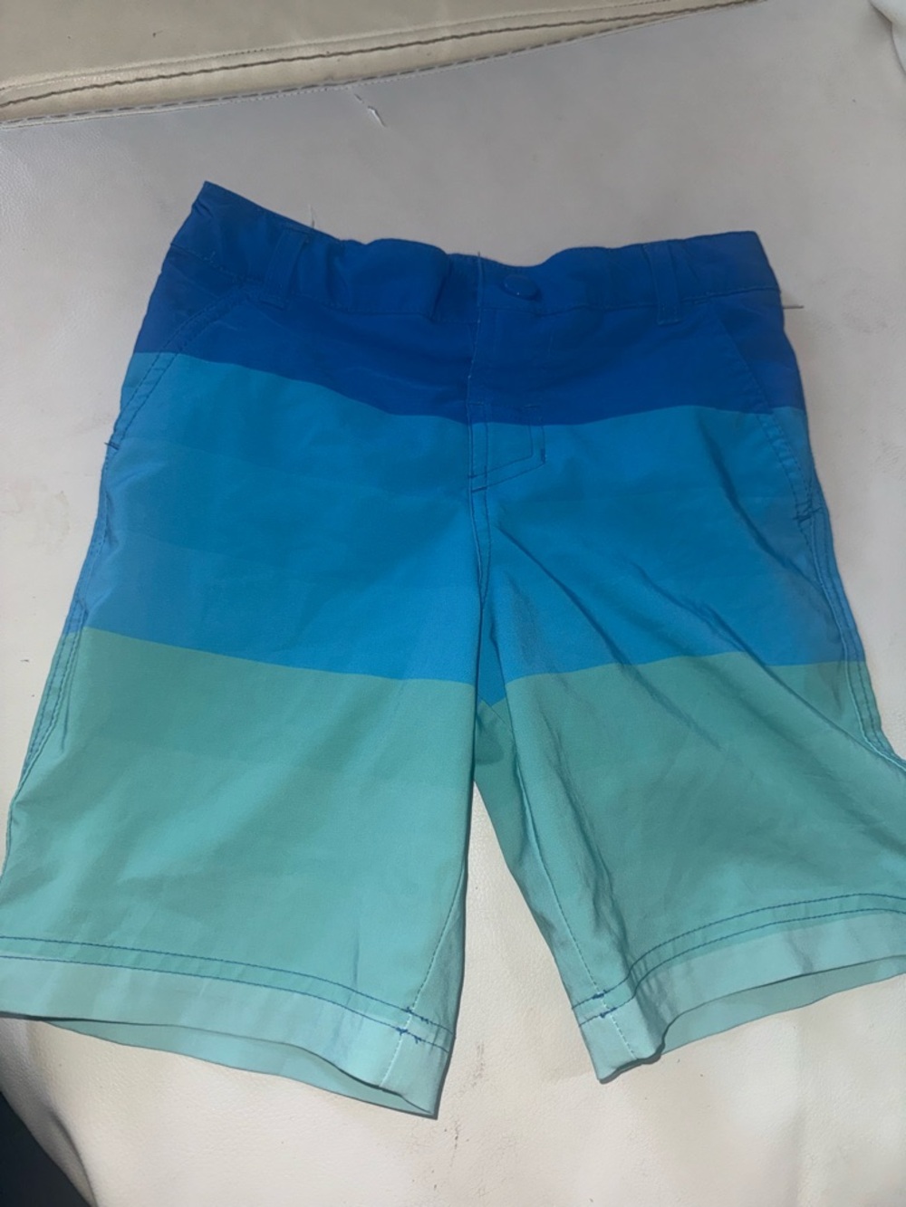 boys Blue Gradient Swim Shorts